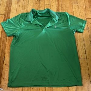 IZOD GOLF | Green Golf Collared Polo Shirt Large